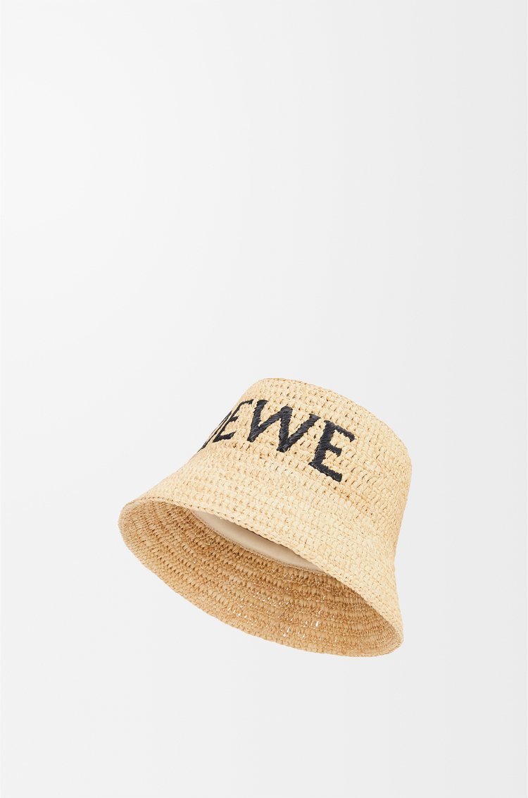 LOEWE Bob en raphia Naturel