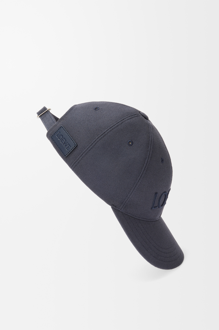 LOEWE Cappello LOEWE in tela Blu Navy