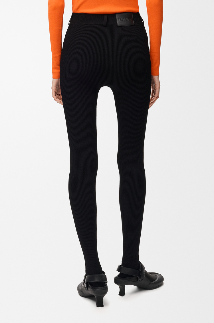 LOEWE Leggings in misto viscosa Nero