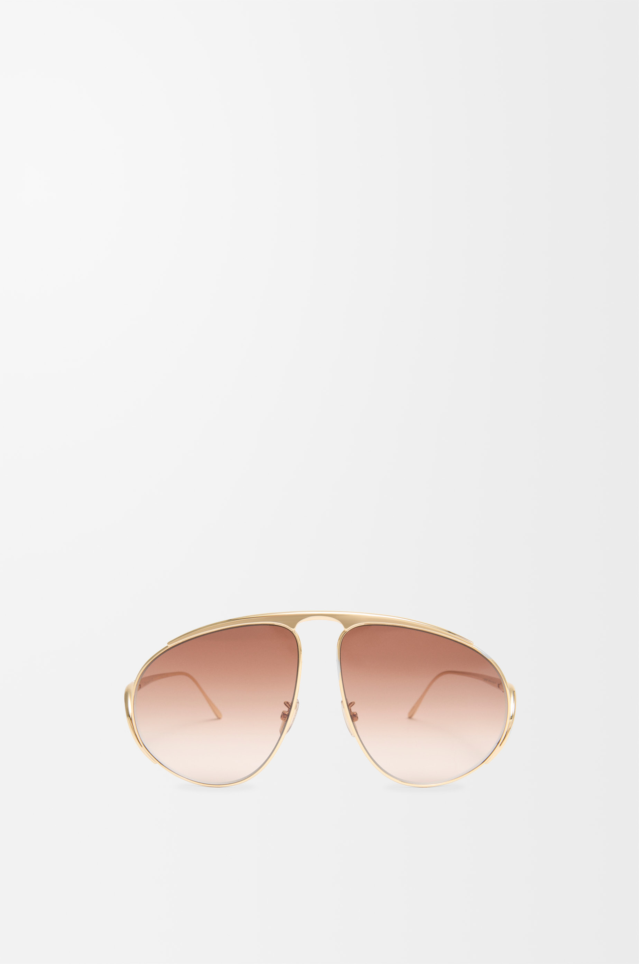LOEWE Occhiali da sole Hillock Marrone Sfumato