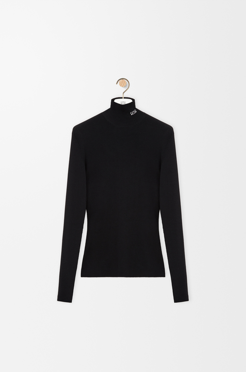 LOEWE Top in viscose blend Black