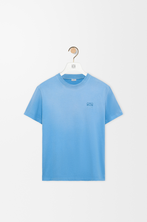 LOEWE T-shirt classique en coton Bleu