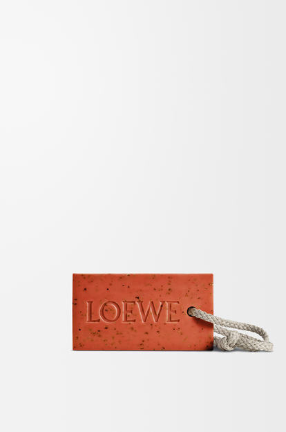 LOEWE Tomato Leaves large bar soap Red
