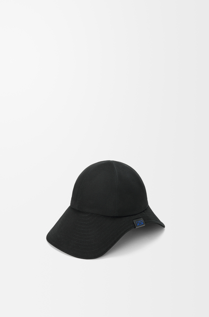 LOEWE Hiker hat in canvas Black