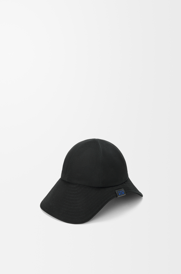 LOEWE Cappello da escursionismo in tela Nero