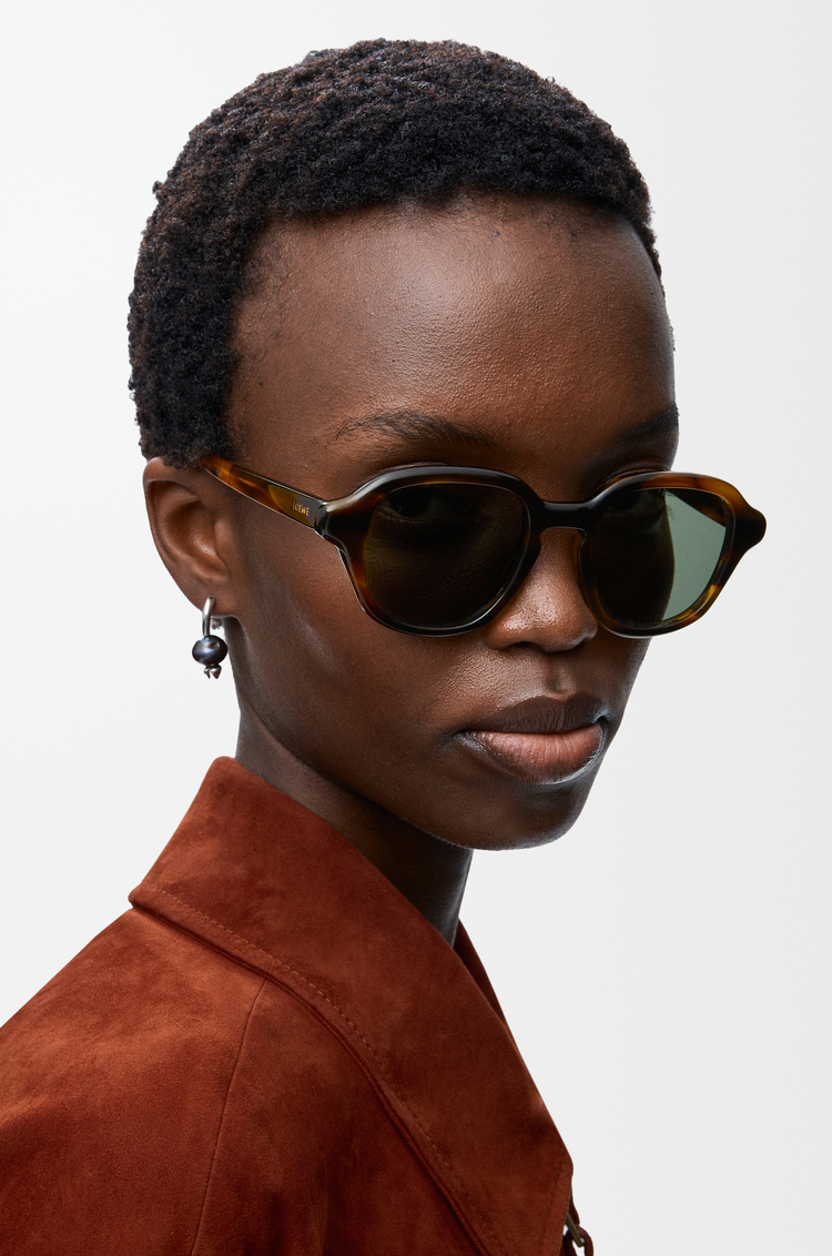 LOEWE Alpha Slim sunglasses Havana Special