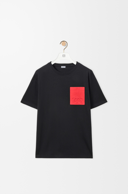 LOEWE Relaxed fit T-shirt in cotton Black