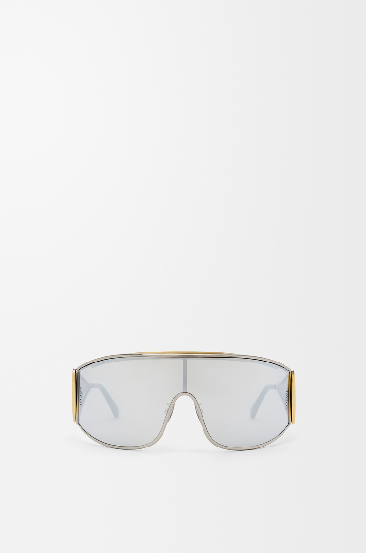 LOEWE Speed Shield 太陽眼鏡  銀色/金色