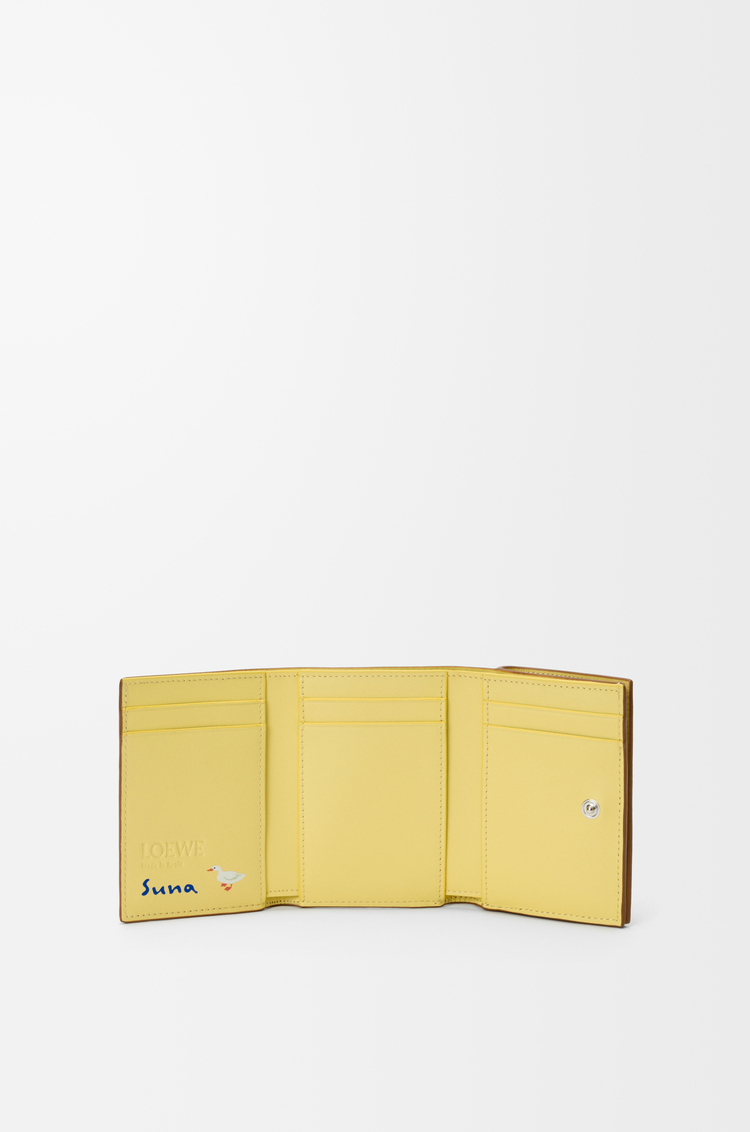 LOEWE アライグマ トライフォールド ウォレット（ナパカーフ） モカ