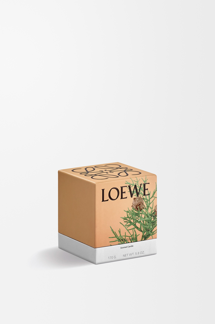LOEWE サイプレスボール キャンドル スモール ベビーブルー