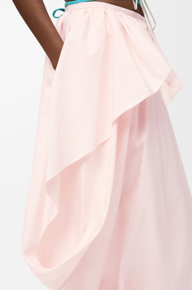 LOEWE Skirt in cotton Light Pink