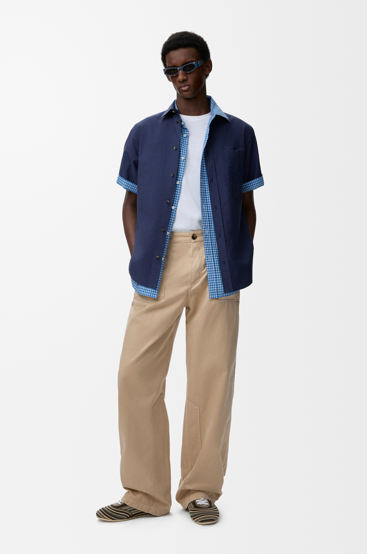 LOEWE Trousers in cotton Sand