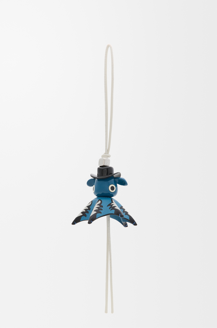 LOEWE Bijou de sac Cowboy Puzz Blanc/Bleu