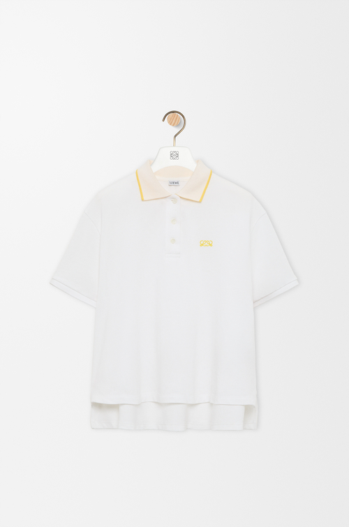 LOEWE Polo in cotone Bianco