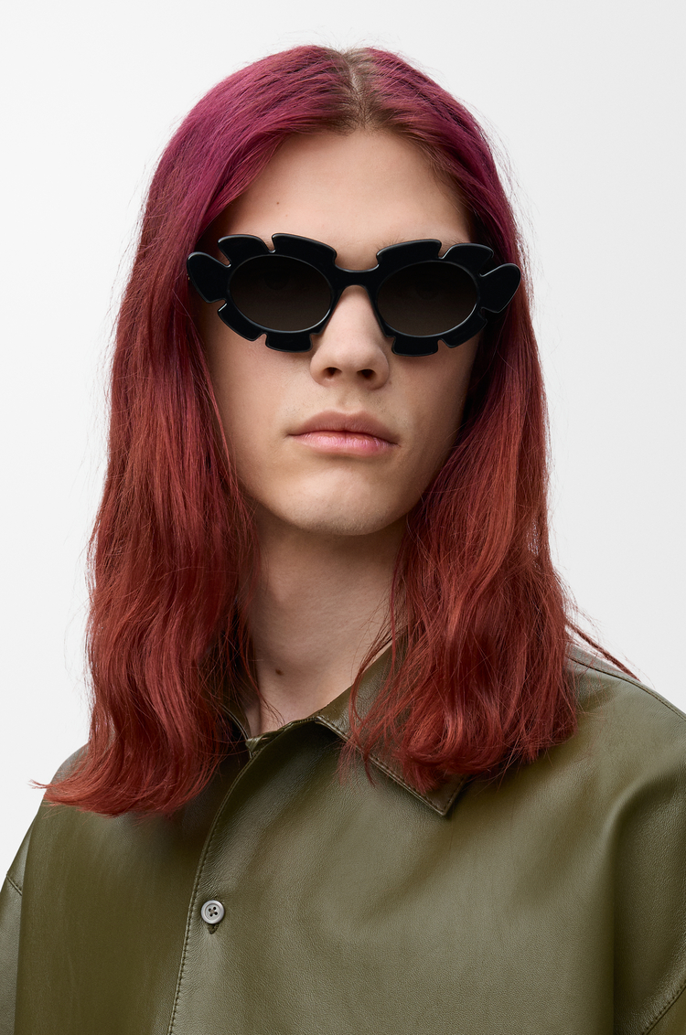 LOEWE Flower sunglasses Black