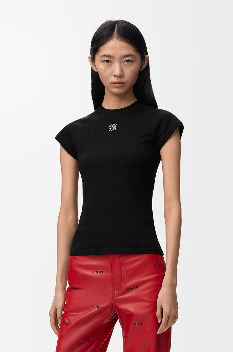 LOEWE Small fit T-shirt in cotton blend Black