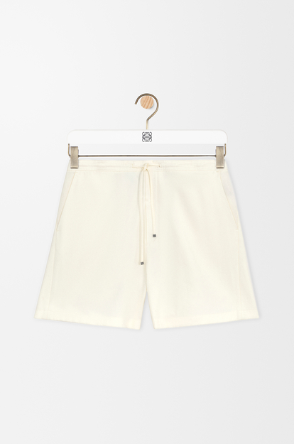 LOEWE Shorts in lyocell Ivory