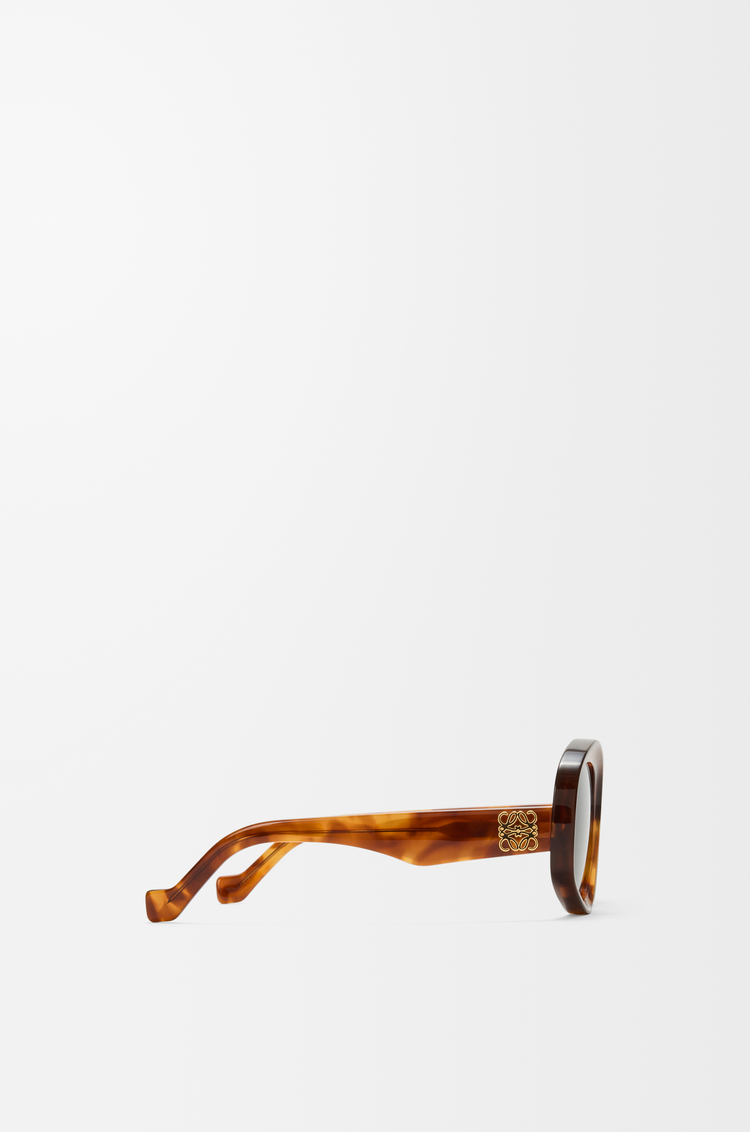 LOEWE Occhiali da sole Beveled Pentagon Avana