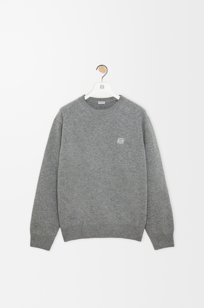 LOEWE Sweater in wool Grey Melange