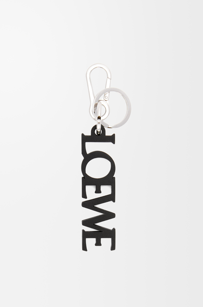 LOEWE LOEWE Signature charm in smooth calfskin Black